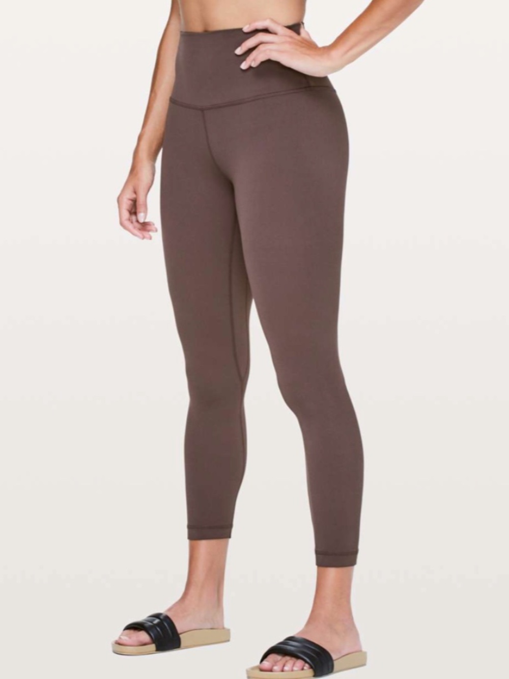 Lululemon Align Pant II *25" Black Satin??  SIZE 4